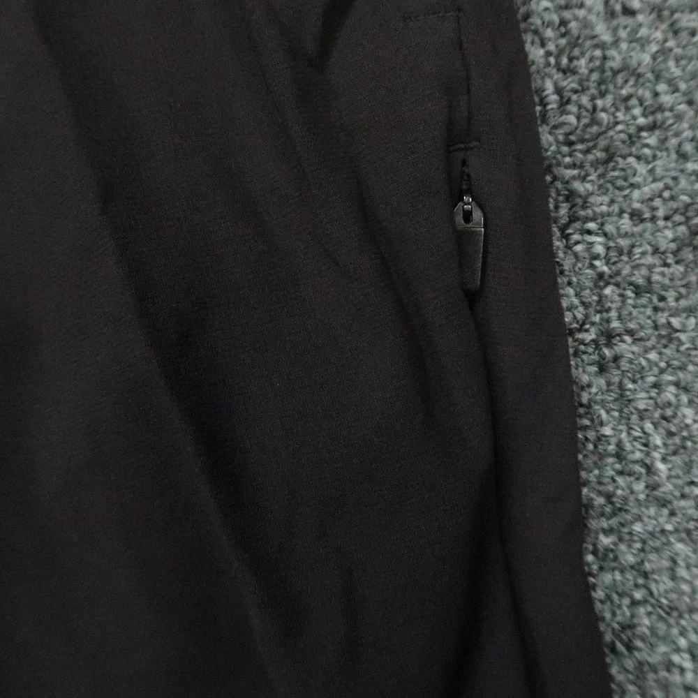 lululemon Pants Mens 38x31 Black Commission Golf Straight Zip Pocket